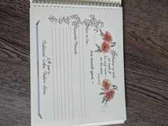 Vintage 1997 Our Wedding Anniversary Memory Book Joy Rodgers-Mernin Clean Inside