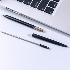 Signing Ballpoint Pen Vintage Desk Attached Holder Round Sign Signature Pens Set