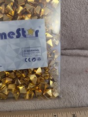 DomeStar 150 PCs Fake Gold Table Scatter Decoration NEW