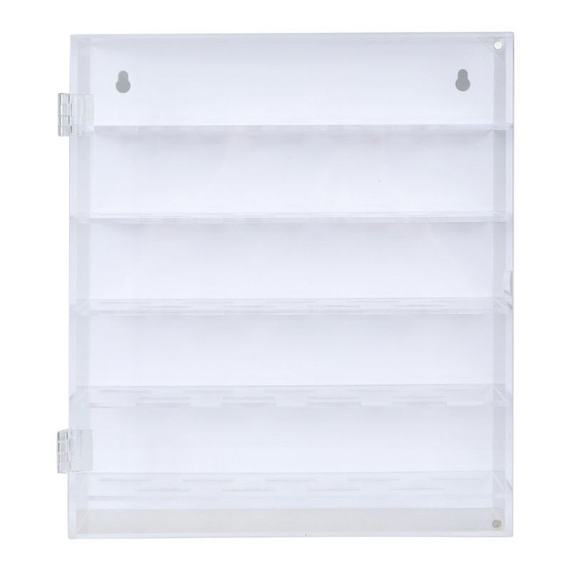 Portable Clear Acrylic Coin Display Box Elegant Storage Rack for Living Room