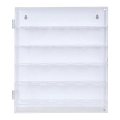 Portable Clear Acrylic Coin Display Box Elegant Storage Rack for Living Room