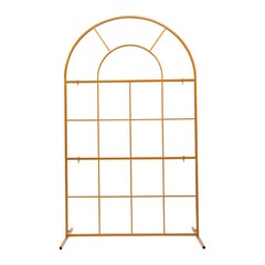 2m Wedding Arch Backdrop Stand Metal Rack Wedding Party Flower Props Decor Frame