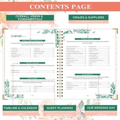 Wedding Planner – Book and 9 inches x 11.9 inches, White