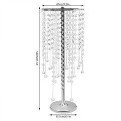 10Pcs 55cm Tall Crystal Flower Stand Centerpieces Vase Wedding Party Decor