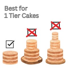 9 Inch Round Gold Scalloped Cake Board 10 Pcs Cardboard Base Dessert Display