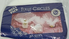 2 – Mega Pack Tulle Circles White 8 1/2″ For Wedding Shower Gifts – 160+