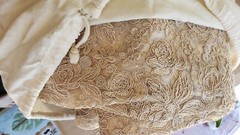 4 wedding tablecloths. bundle. FREE napkins FREE chair sashes.  Complete set