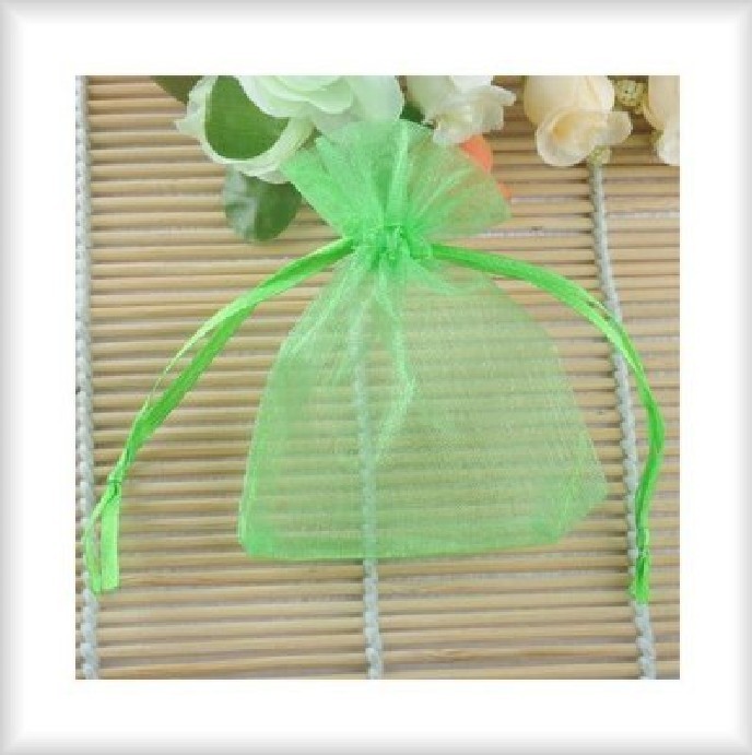 100Pcs Organza Wedding Party Favor Gift Candy Sheer Bags Jewelry Pouch