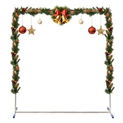7*5FT Metal Backdrop Stand Kit, Heavy Duty Rustproof Wedding Arch for Indoor/…