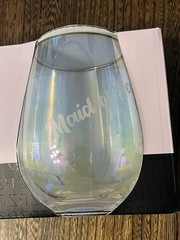 Bridal Party Etched Stemless Wine Glasses – Maid of Honor and Bridesmaid Gifts