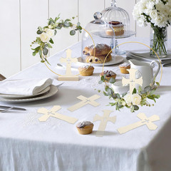 24 Pcs Baptism Centerpiece Decoration for Tables First Communion 12 24pcs