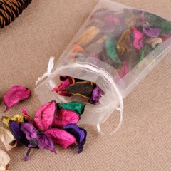 100x Organza Bag Sheer Bags Jewellery Wedding Candy Packaging