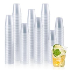 2000 Pack 5 OZ Clear Small Dessert Plastic Cups, 5 5oz-2000pack-clear-cups
