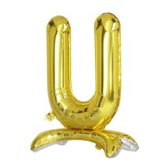 27-Inch Gold LETTER Mylar Foil Standing Balloons Party Birthday Decorations Sale
