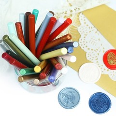 20 Pieces Glue Gun Wax Seal Sticks, Envelope Seal Sealing Wax Mini Glue Stick…
