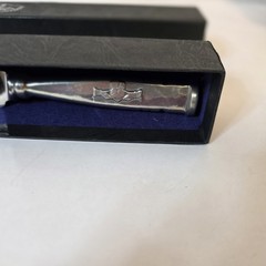 Mullingar Pewter Claddagh Design Irish Wedding Cake Knife 12.5″ Ireland Box