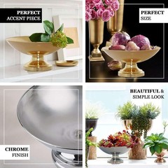 Efavormart 12″ Shiny Gold Floating Candle Bowl Flower Pot Wedding Centerpiece