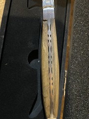 Champagne Saber With Gift Box Laguiole Style Champagne Sword With Olive Wood