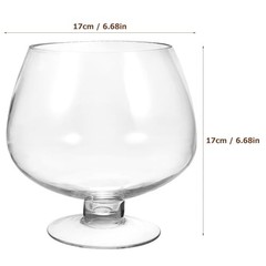 Clear Bubble Bowl Glass Fish Bowl Terrarium Globe Flower Vase Hydroponic Vase
