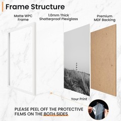 Venusmiles 8×10 Picture Frame, Display 8×10 Photo Frames – High Definition Pl…