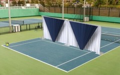 DOUBLE CROSS BAR ADJUSTABLE QUICK BACKDROP KIT 10FT x 20FT PIPE WITHOUT DRAPE