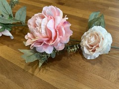 6 Ft Pink Peony Rose Garland Artificial Wedding Arch Decor Ashland Used 1x!