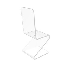 Returned Unit Acrylic Chair (16″x17″x40″) Fully Assembled 250lb Capacity