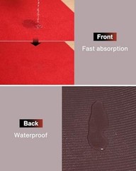 450GSM Extra Thick Red Carpet Runner for Party & Events, 3ft x 10ft Heavy Duty
