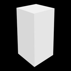 Square Display Stands For Party-set Of 5 White Cake Pedestal Stand Decoration