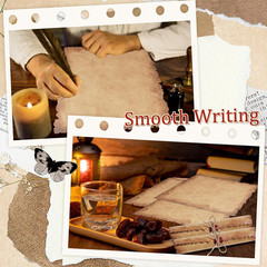 100 Sets Vintage Scroll Invitation with Foil Sticker String Antique Aged Wedding