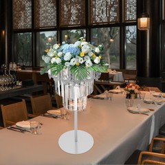 Ice Curtain Ornament C Style Big Size-silver Weddings Decoration Flowers Stand