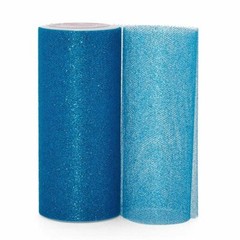 New 6″ Glitter Tulle Roll Spool – Wedding Bow Decoration Craft 25 Yard
