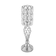10PCS Silver Vases Wedding Centerpieces Flower Stand Table Decor Flower Vase