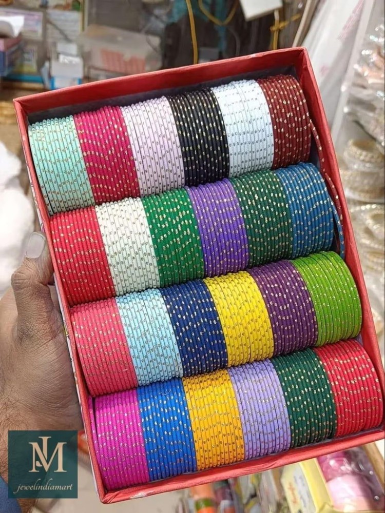 Metal Set 12 Dozen Assorted Colours Indian Wedding Sangeet Mehndi Favours Gift