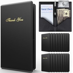 Check Presenters for Restaurants – Pack Guest Check Books for Servers – 20