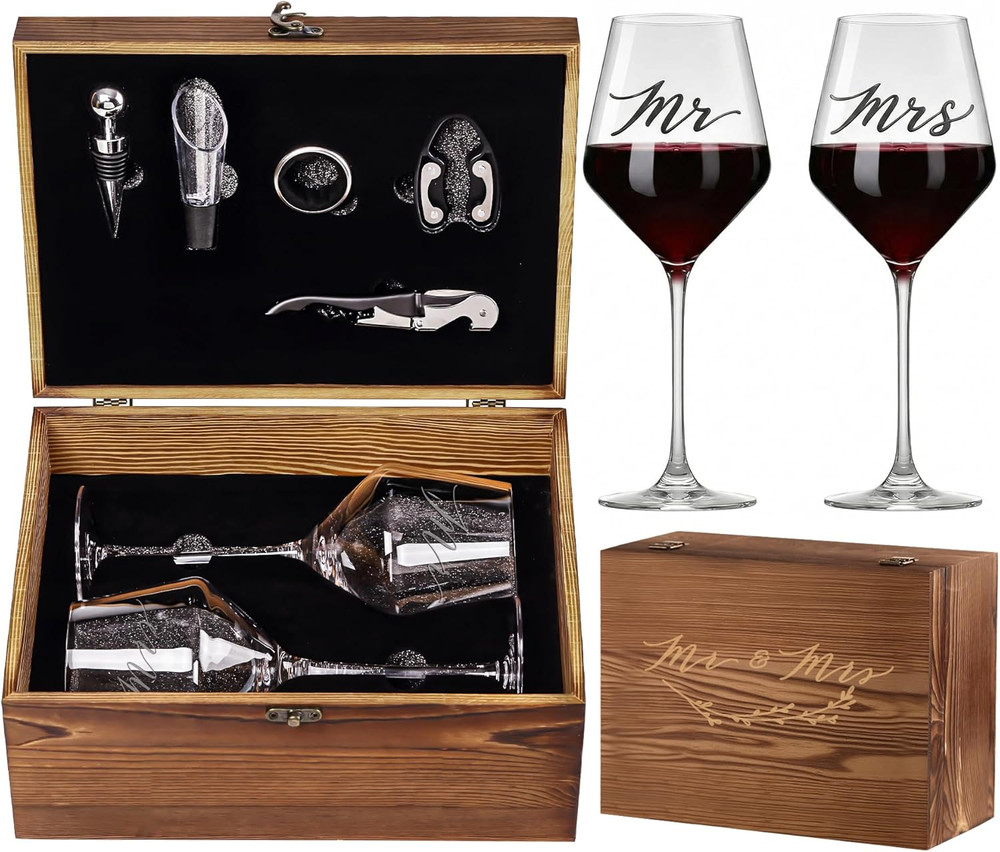 Wedding/Anniversary/Engagement/Bridal Shower and Bachelorette Gifts for Couples,