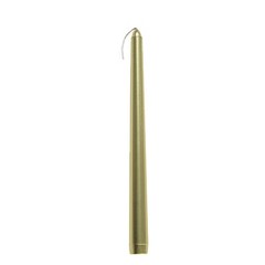 12 Gold Premium 10″ Taper Candles Unscented Dinner Party Wedding Decorations