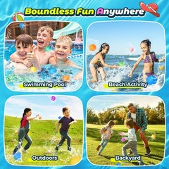 Reusable Magnetic Self Sealing Water Balloons Outdoor Pool Toys for Kids Summer