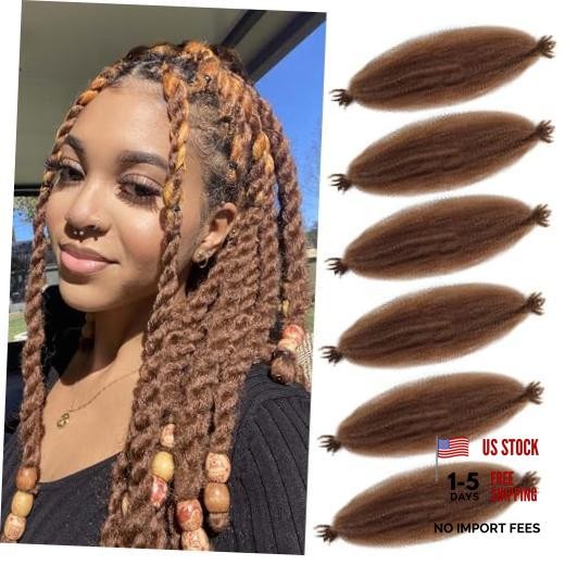Afro Twist Hair 12inch Afro Twist Crochet Braiding Hair 12 Inch (Pack of 6) 30#