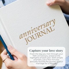 Anniversary Journals for Couples – Wedding Notebook & More – Cute Taupe