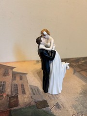 Weddingstar TheTrue Romance Bride and Groom Couple cake topper