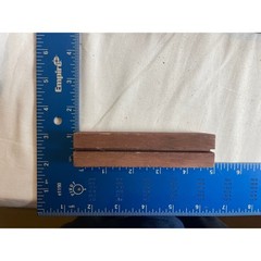 Zonon 20 Pieces Wood Place Card Holders Brown Rustic Table Number Stands TW5510