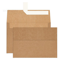 A4 Brown Kraft 4×6 Envelopes Self Seal 100 Pack, Goefun 4.25 x 6.25 A4, brown