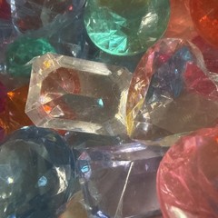 Shiny Acrylic Pirate Gems Perfect for Goody Bags Treasures Crafts 1.1 Ib / 500g