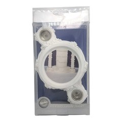 Wilton Tri-Unity Candle Holder-White Bisque Wedding Unity Ceremony