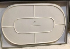 New MUD PIE Mr And Mrs Est 2020 Platter Plate ~ Comes In Mud pie Gift Box ~ USA