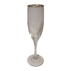 Vintage 1996 Pepe Le Pew & Penelope Wedding Toasting Glasses w/Gold Rim-SEE DESC