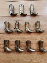 11 Piece Cowboy Boot Place Card Holder for Wedding Party Table Decor – See Pics