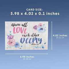 BEST PAPER GREETINGS Inspirational Cards with Envelopes – 60 Pack, 4 x 6 in, …