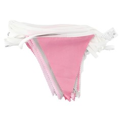 Fabric Bunting Banner Wedding For Birthday Baby Shower Party Home Decoration